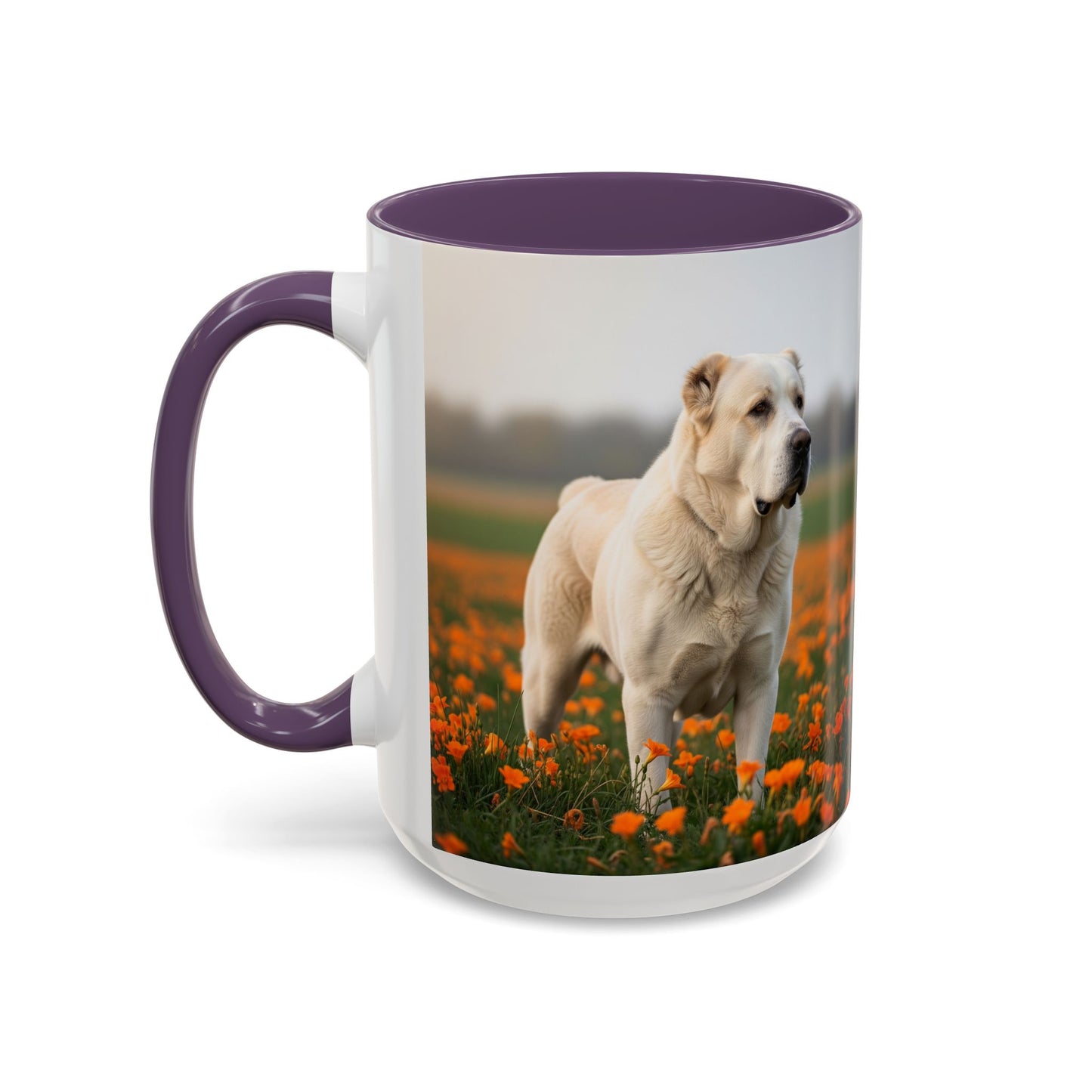 Central Asian Shepherd Dog Accent Coffee Mug - Perfect Gift for Dog Lovers