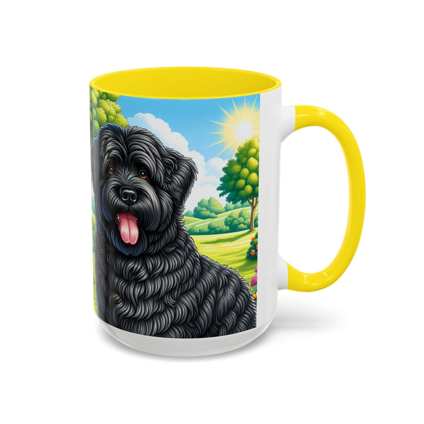 Bouvier des Flandres Accent Coffee Mug - Perfect Gift for Dog Lovers