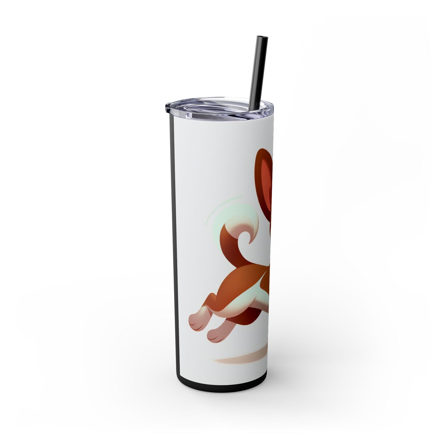 Basenji Tumbler with Straw, 20oz