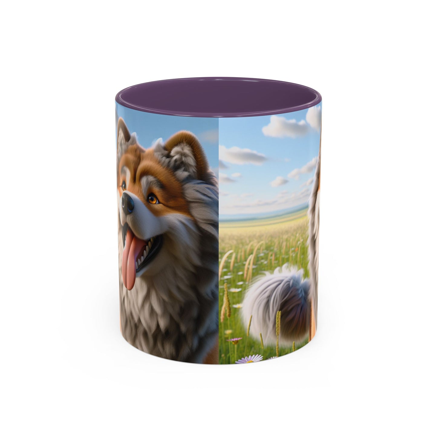 Hokkaido Accent Coffee Mug - Perfect Gift for Dog Lovers