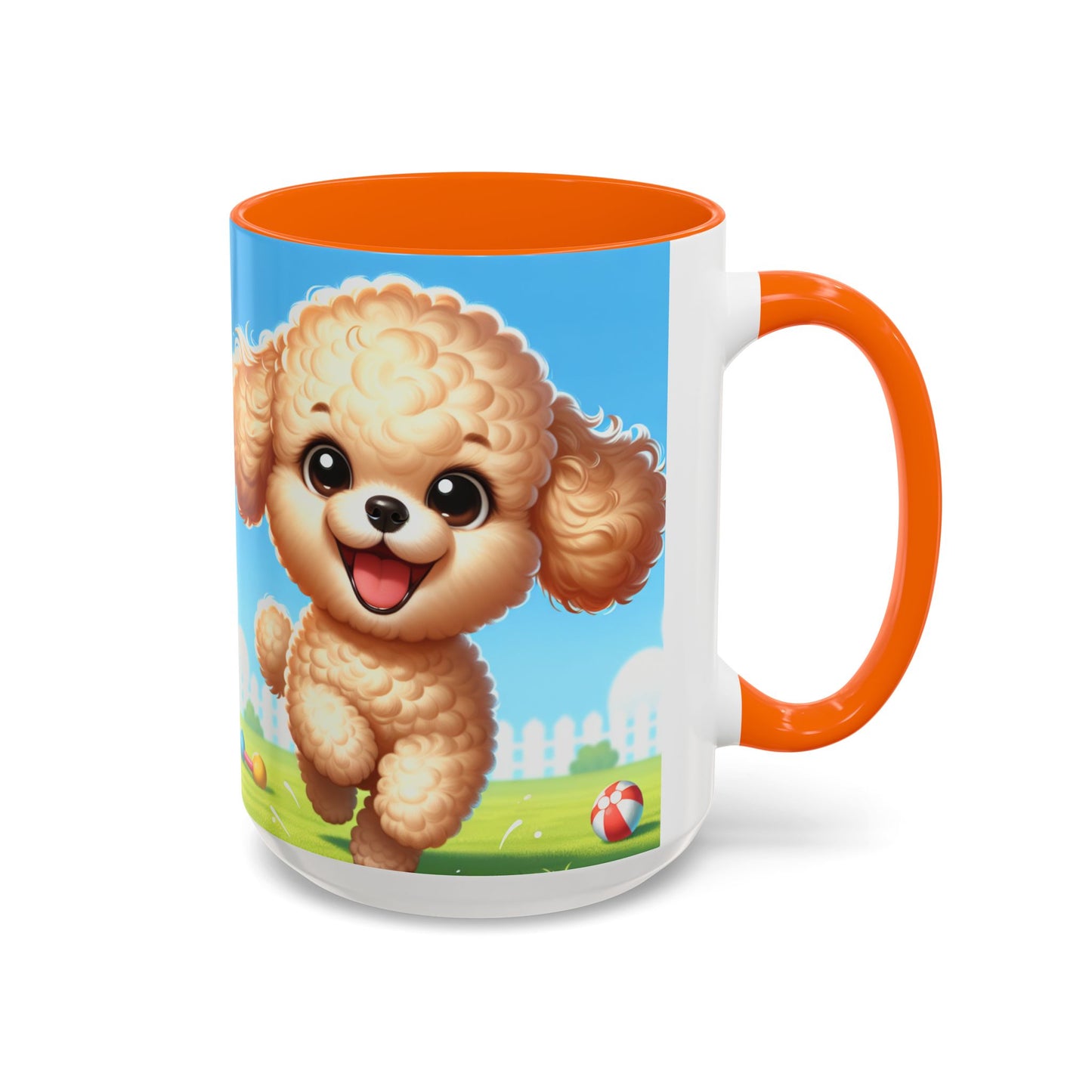 Miniature Poodle Accent Coffee Mug - Perfect Gift for Dog Lovers
