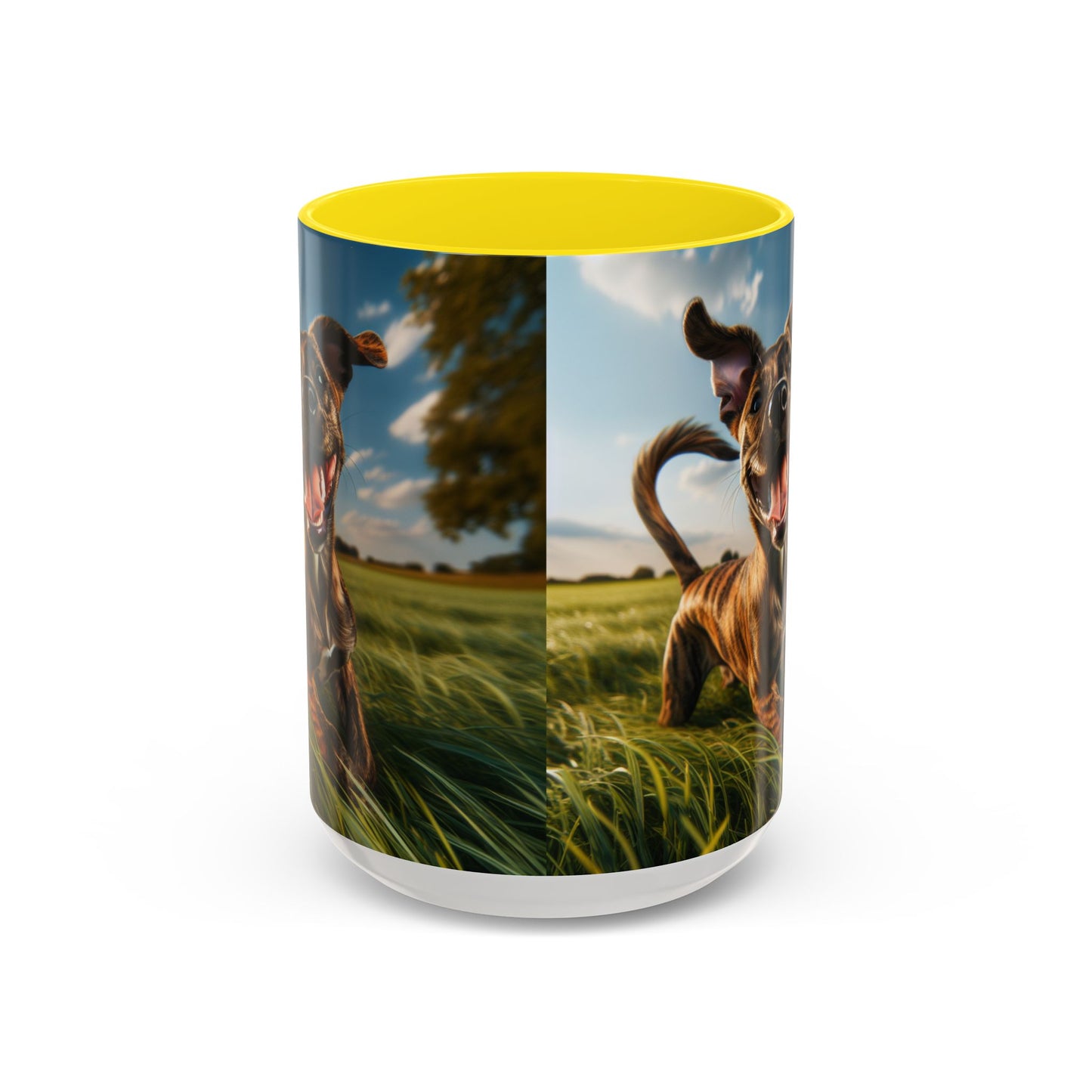 Treeing Tennessee Brindle Accent Coffee Mug - Perfect Gift for Dog Lovers