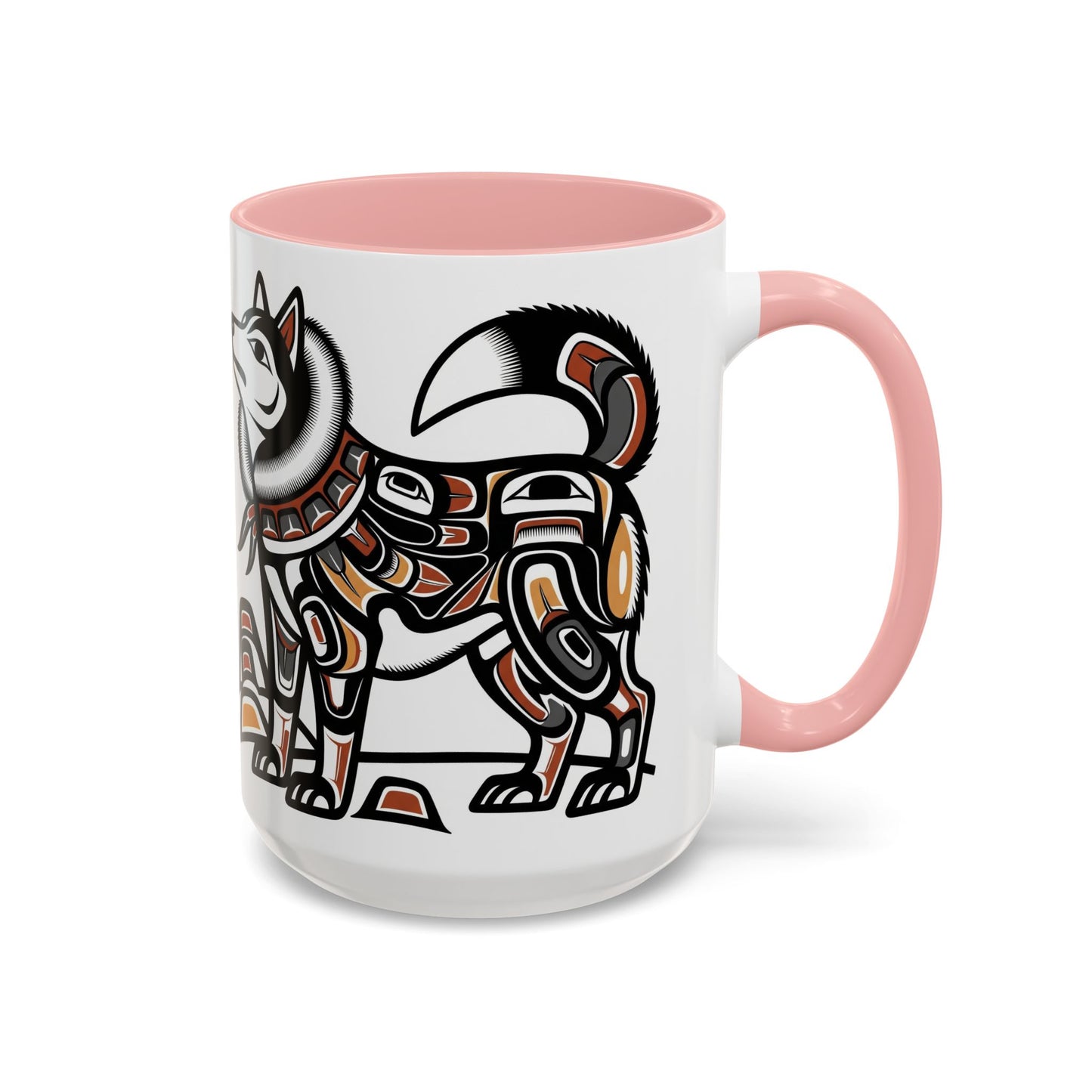 Siberian Husky Accent Coffee Mug - Perfect Gift for Dog Lovers