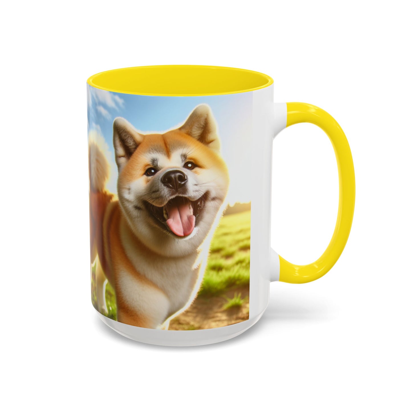 Akita Accent Coffee Mug - Perfect Gift for Dog Lovers