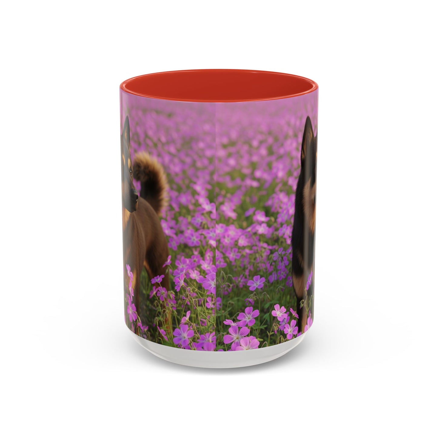 Cadabomb Okami Accent Coffee Mug - Perfect Gift for Dog Lovers