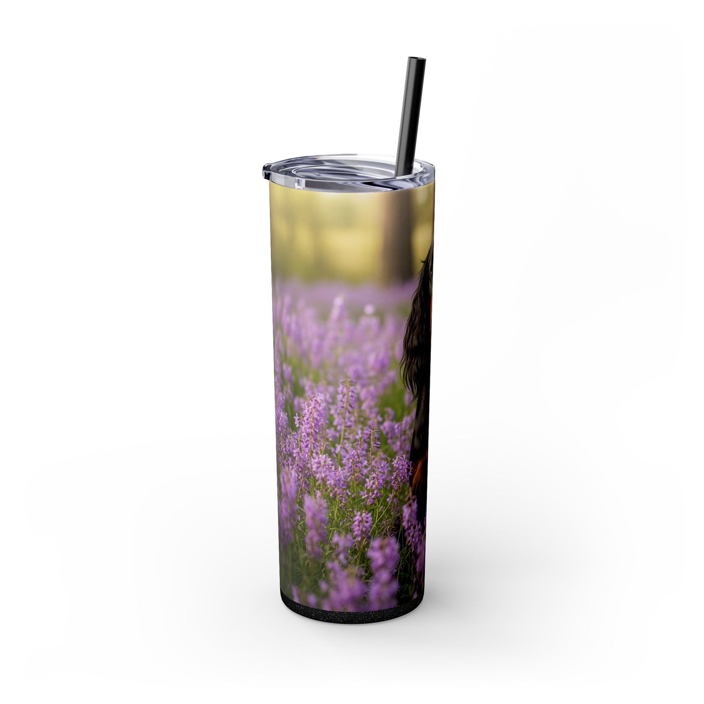 Gordon Setter Tumbler with Straw, 20oz