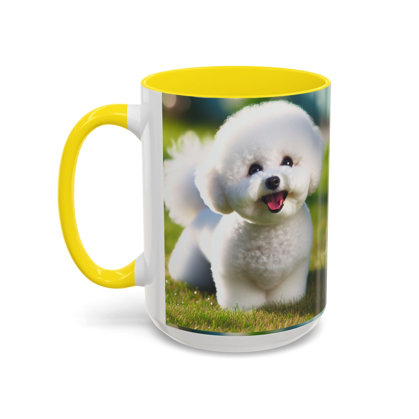 Bichon Frise Accent Coffee Mug - Perfect Gift for Dog Lovers
