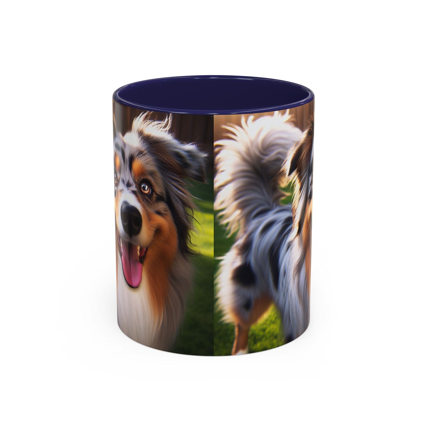 Australian Shepherd Accent Coffee Mug - Perfect Gift for Dog Lovers