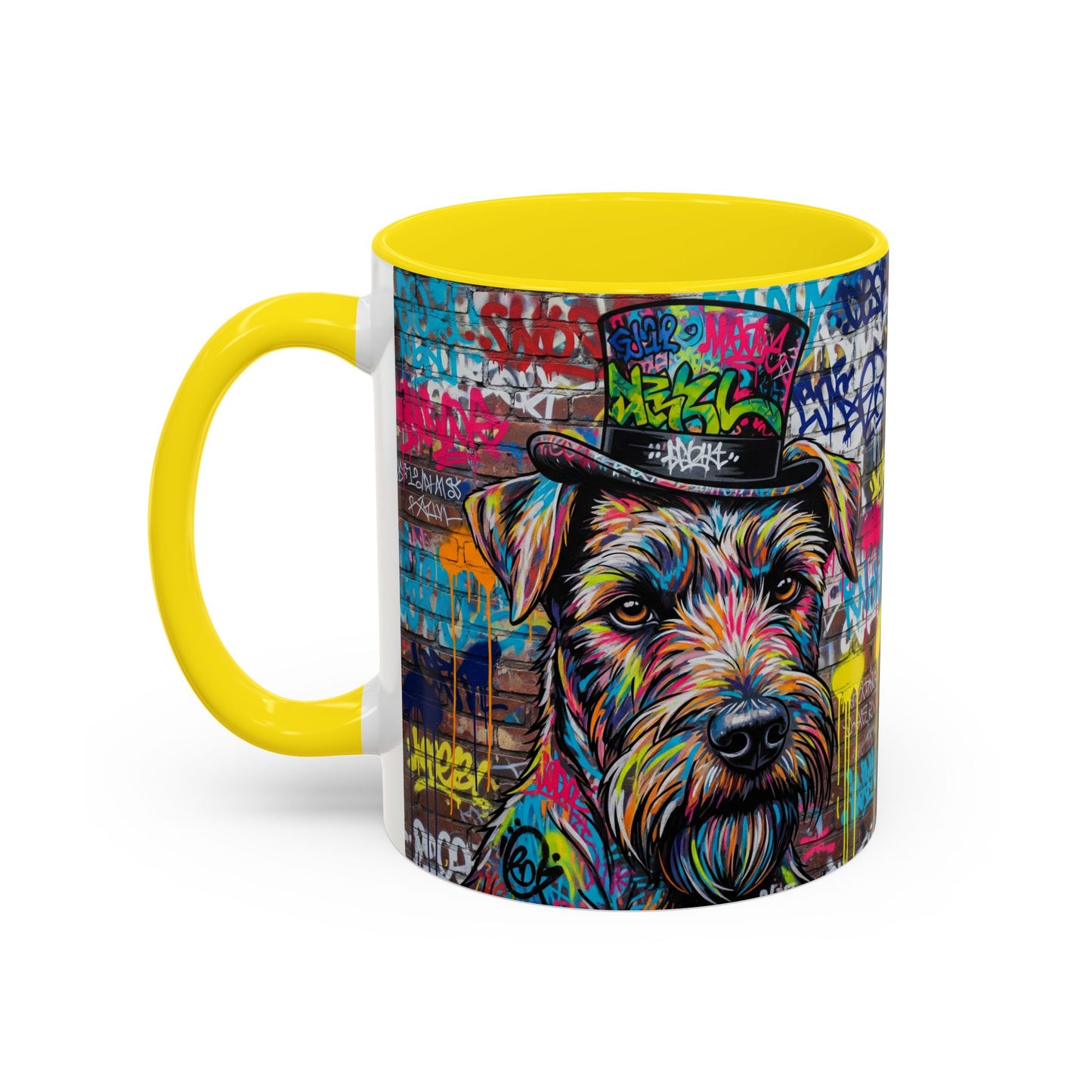 Teddy Roosevelt Terrier Accent Coffee Mug - Perfect Gift for Dog Lovers