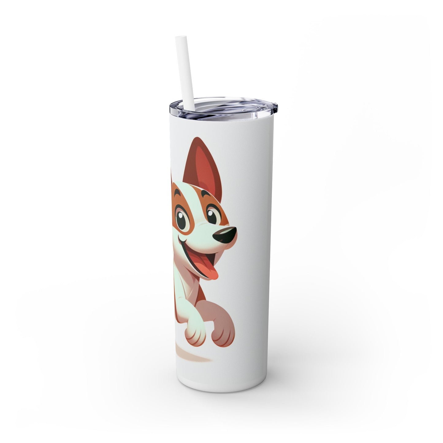 Basenji Tumbler with Straw, 20oz