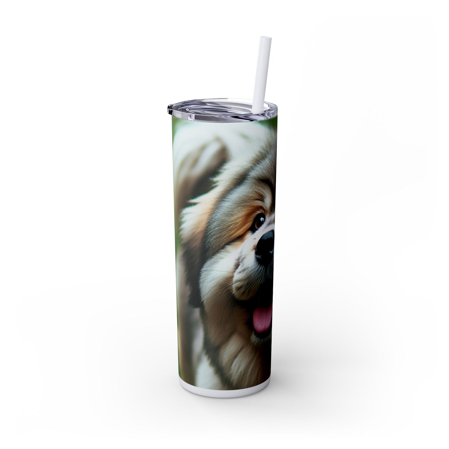 Tibetan Kyi Apso Tumbler with Straw, 20oz
