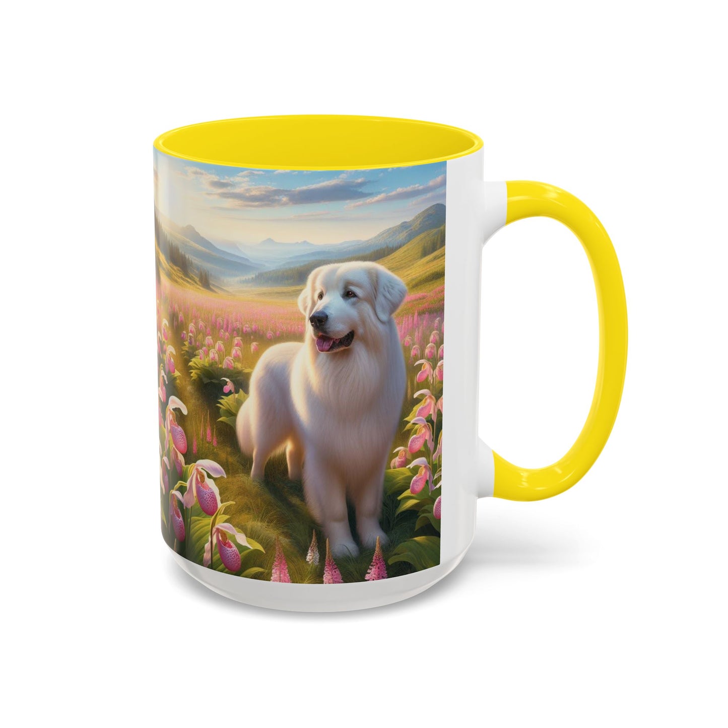 Great Pyrenees Accent Coffee Mug - Perfect Gift for Dog Lovers