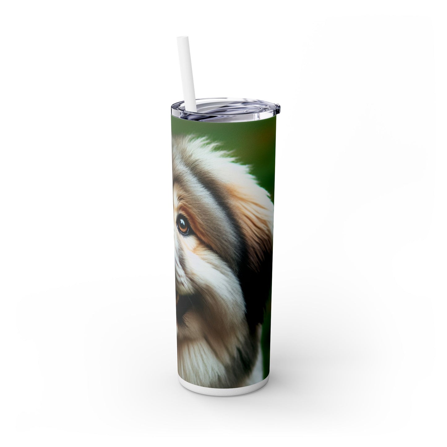 Tibetan Kyi Apso Tumbler with Straw, 20oz