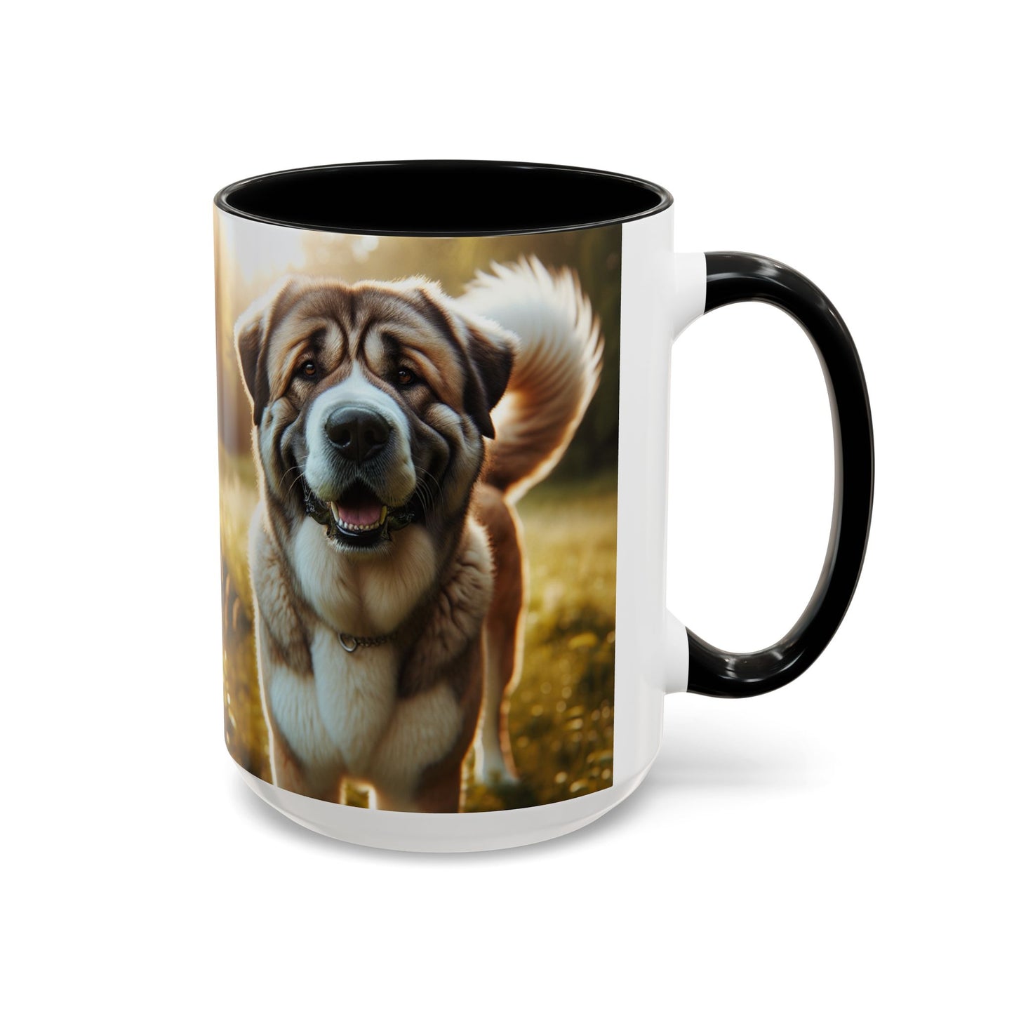 Central Asian Shepherd Dog Accent Coffee Mug - Perfect Gift for Dog Lovers