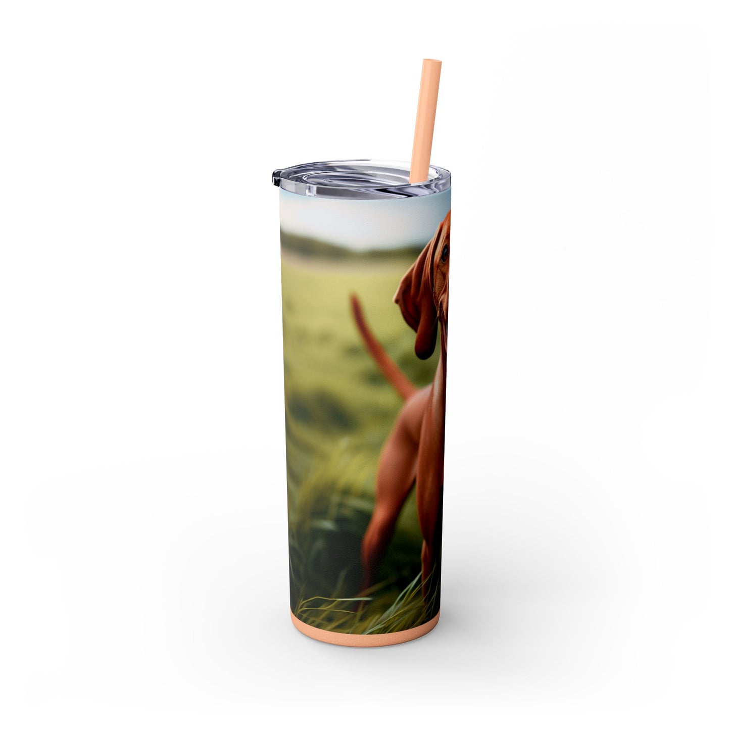 Hungarian Vizsla Tumbler with Straw, 20oz