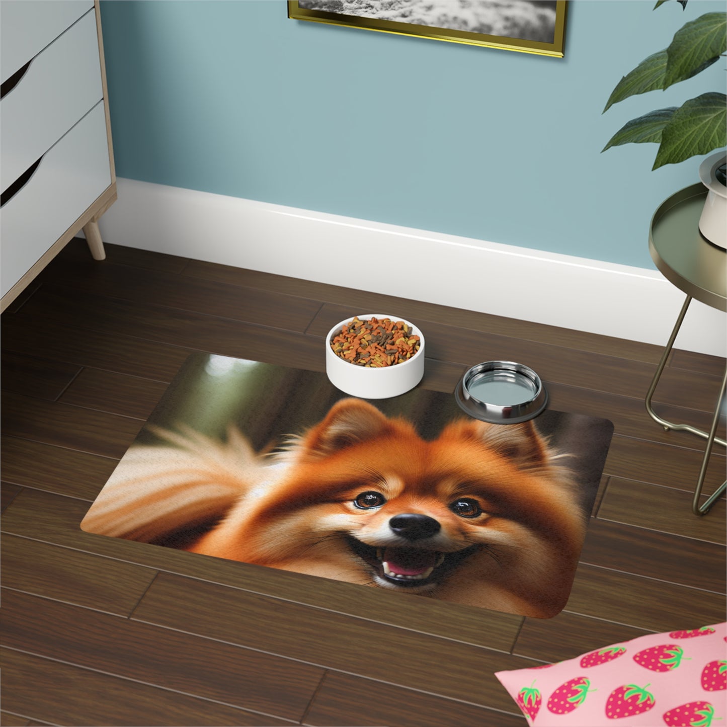 Pet Food Mat (12x18) - Finnish Spitz