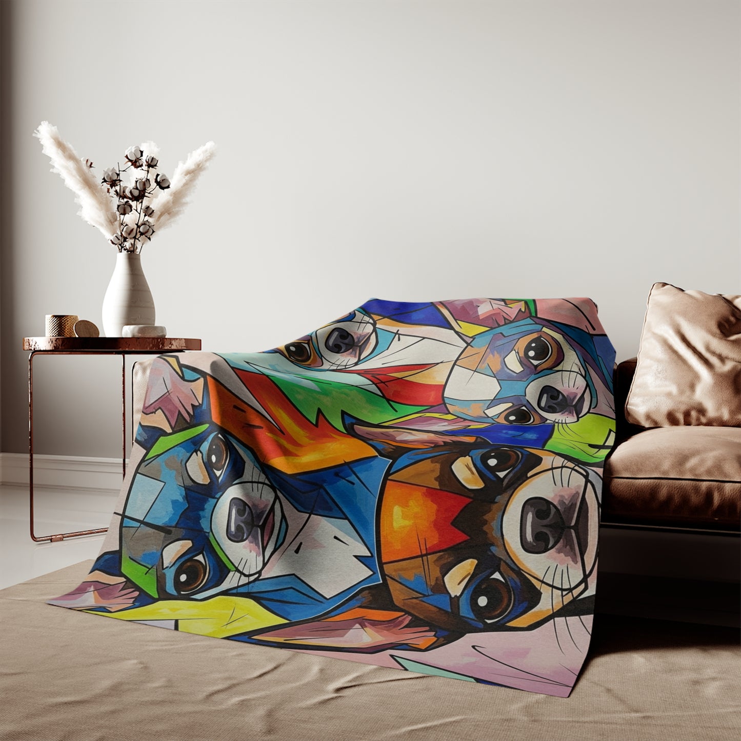 Chihuahua Sweatshirt Blanket