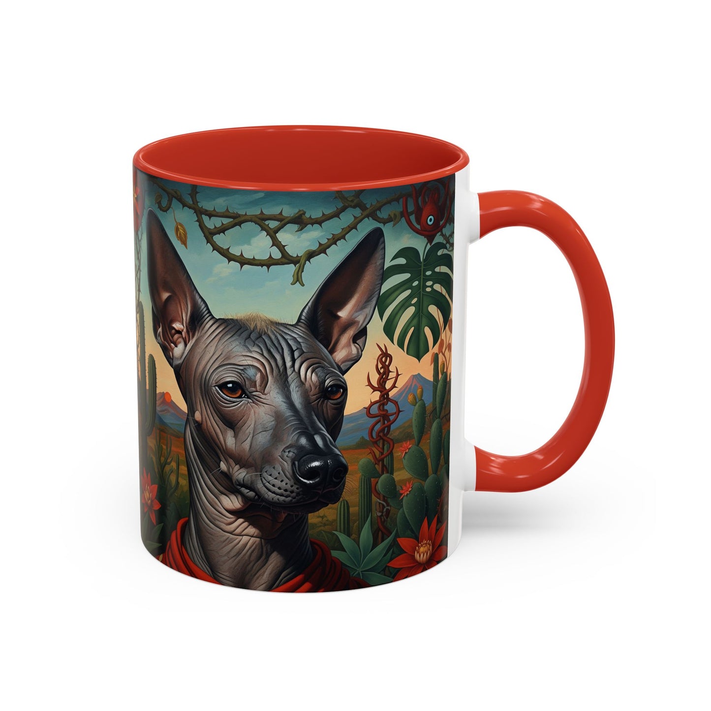 Xoloitzcuintli Accent Coffee Mug - Perfect Gift for Dog Lovers