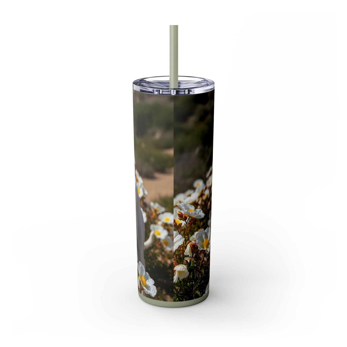 Ibizan Hound Tumbler with Straw, 20oz