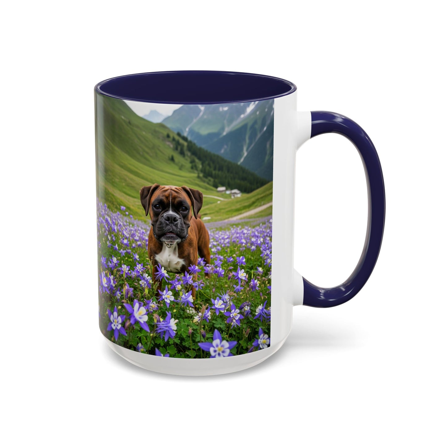 Boxer Accent Coffee Mug - Perfect Gift for Dog Lovers