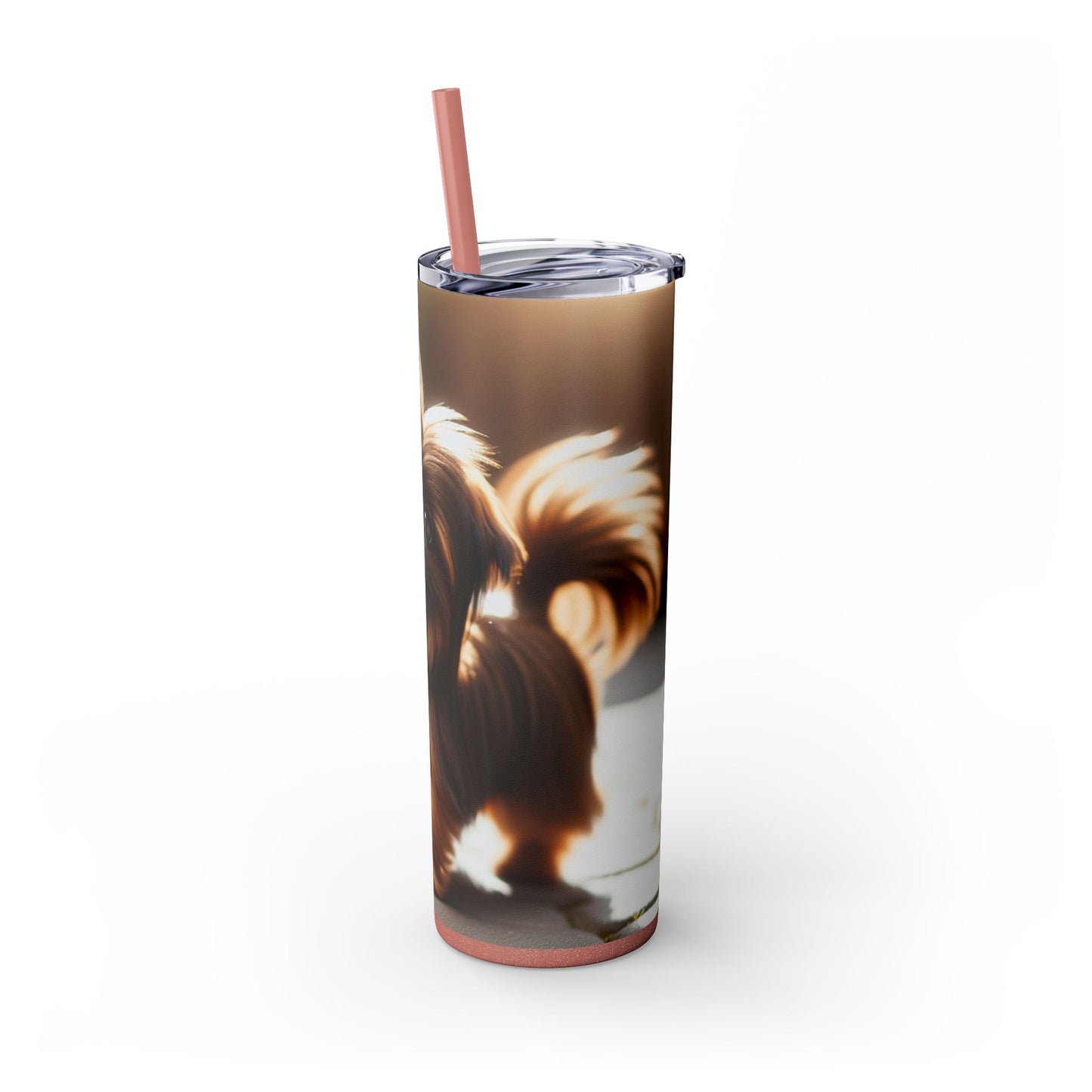 Silky Brussels Tumbler with Straw, 20oz