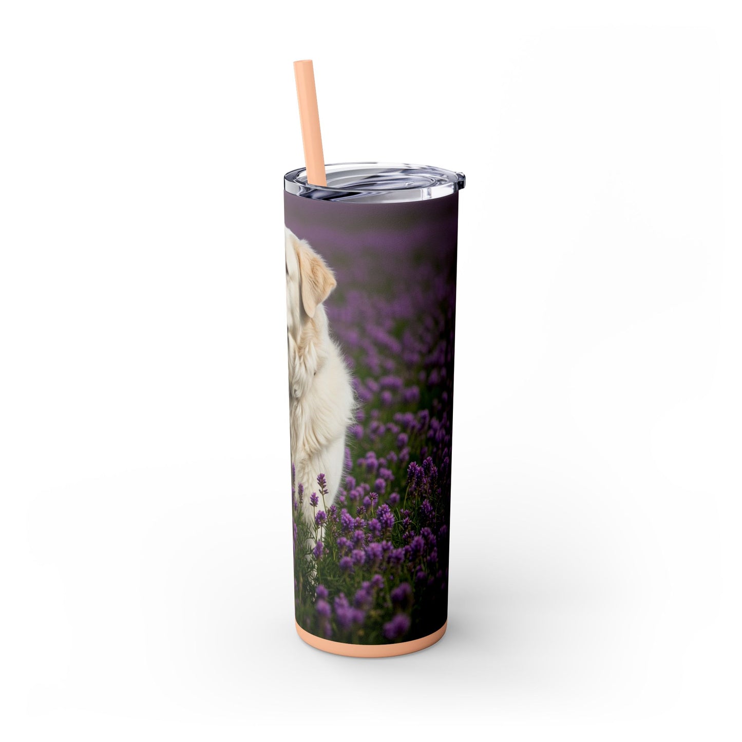 Kuvasz Tumbler with Straw, 20oz
