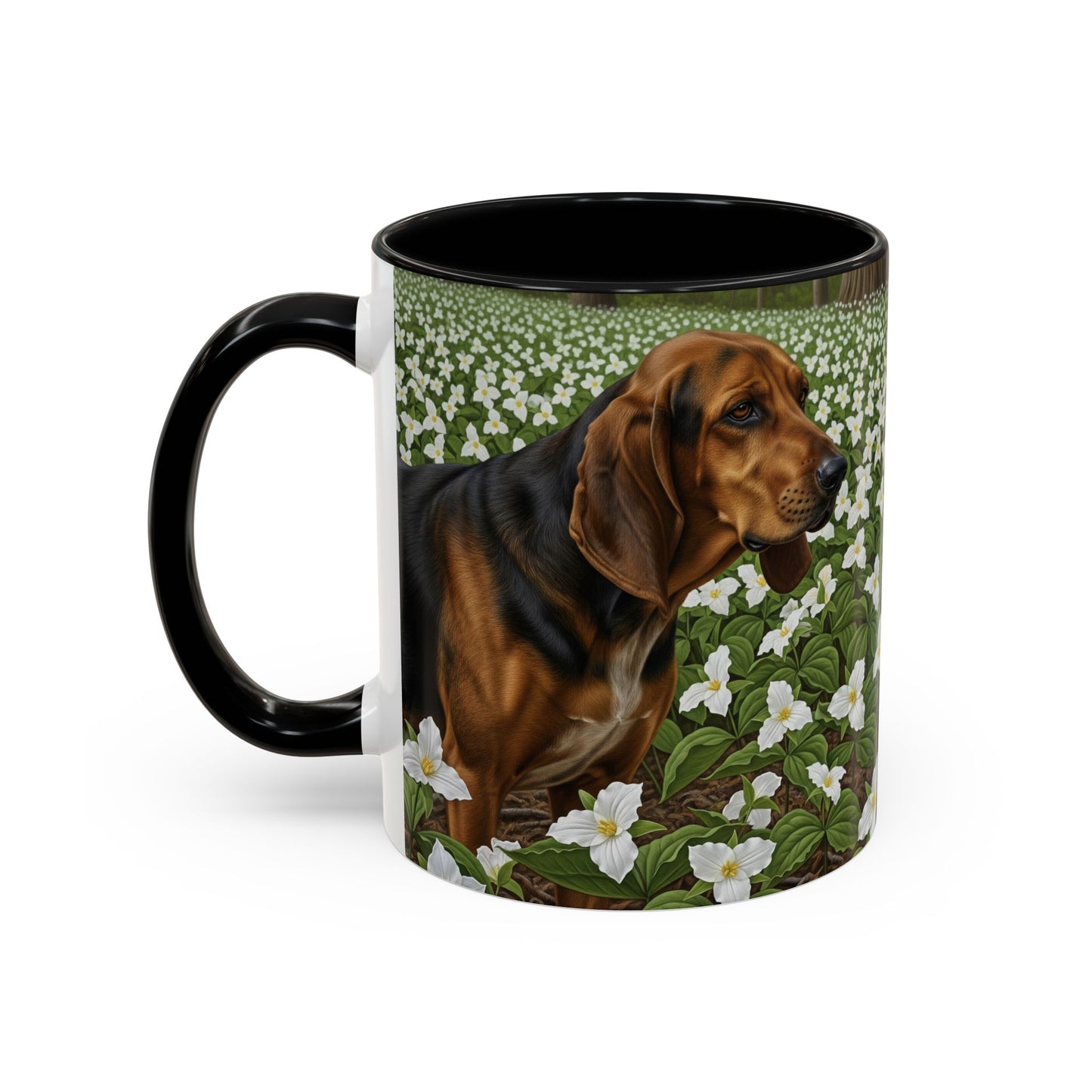Treeing Walker Coonhound Accent Coffee Mug - Perfect Gift for Dog Lovers