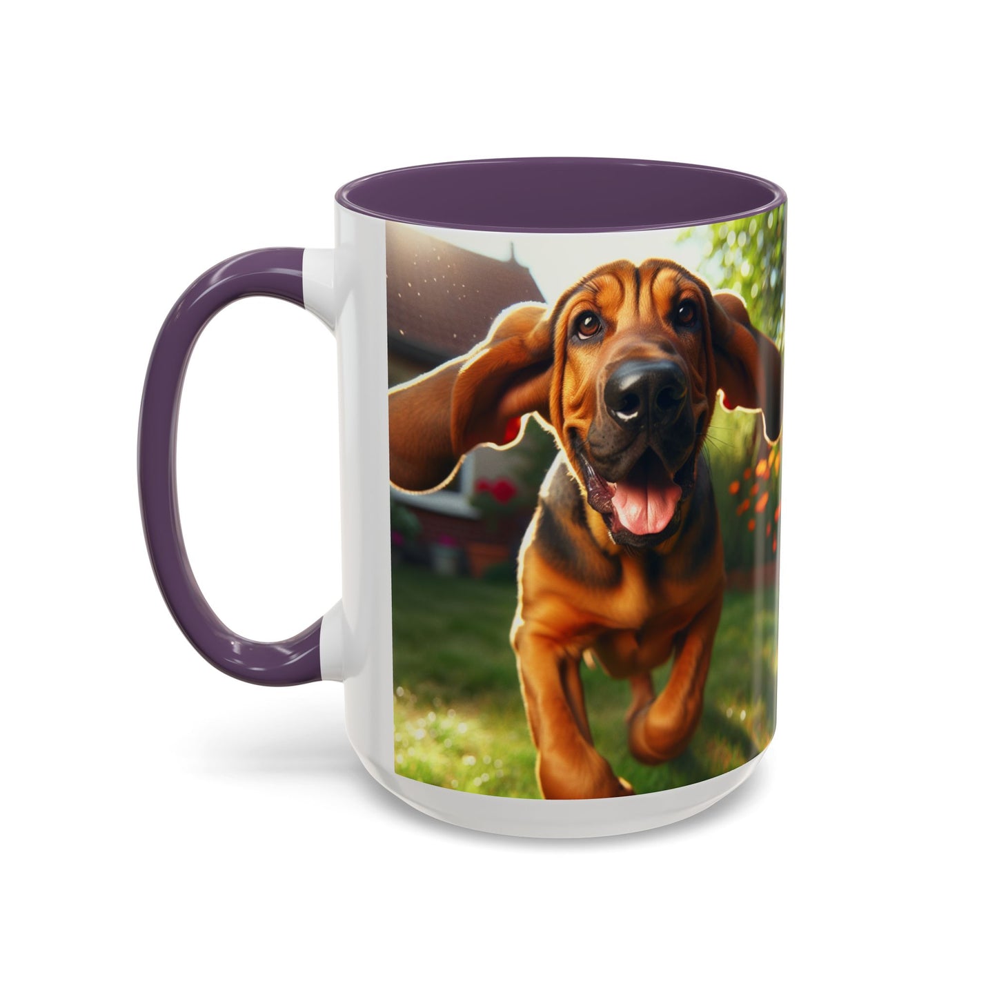 Bloodhound Accent Coffee Mug - Perfect Gift for Dog Lovers