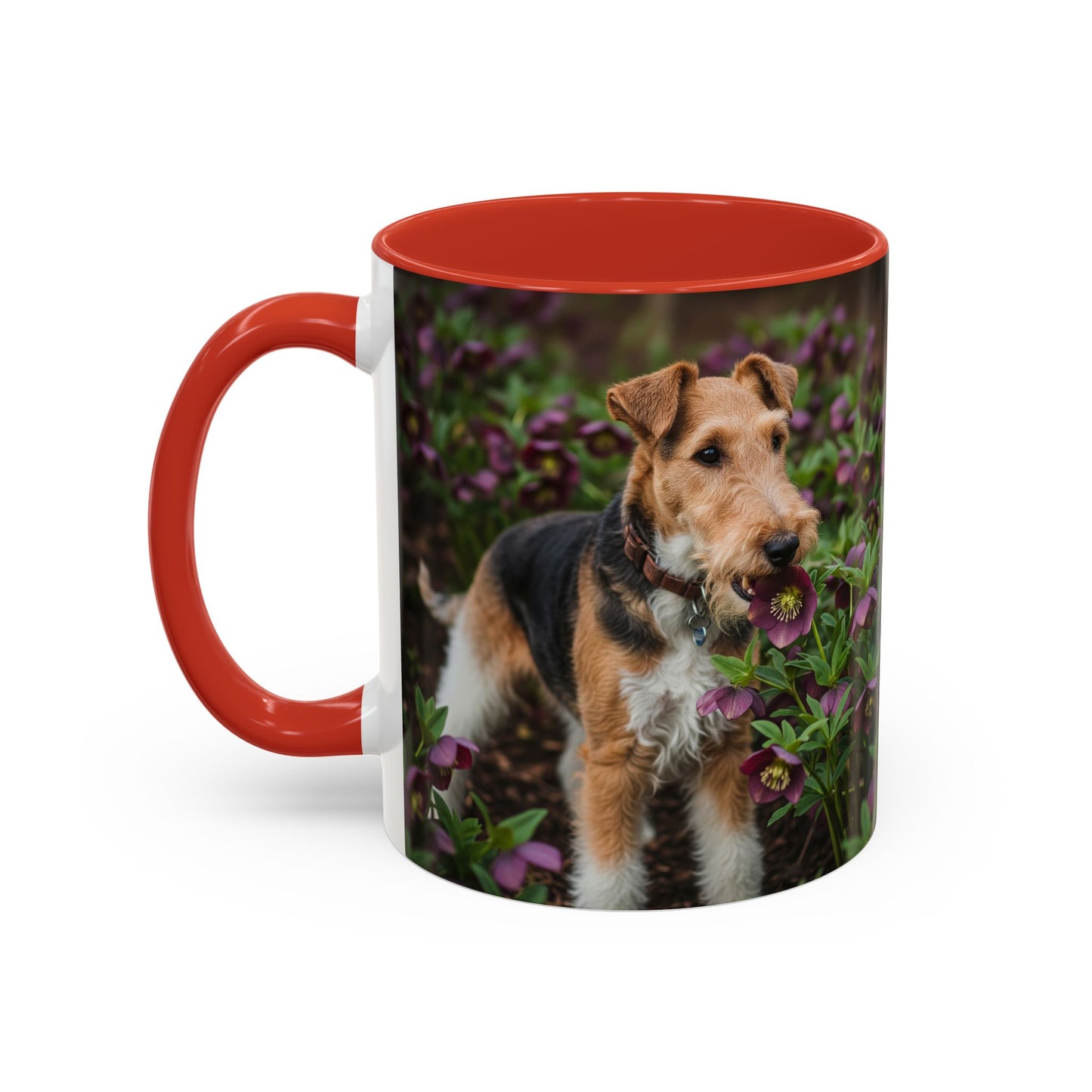 Wire Fox Terrier Accent Coffee Mug - Perfect Gift for Dog Lovers