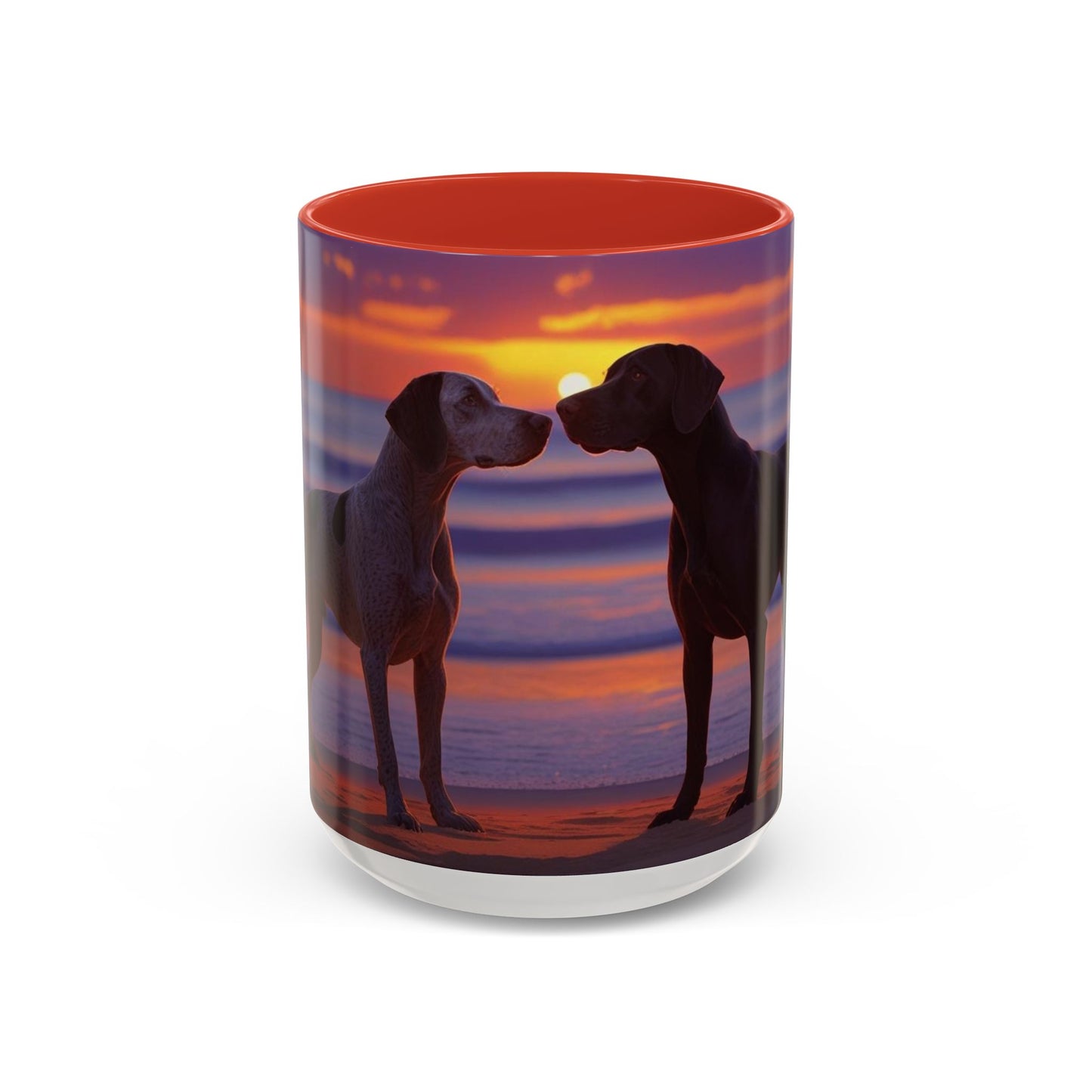 German Shorthaired Pointer Love Accent Coffee Mug - Perfect Gift for Dog Lovers
