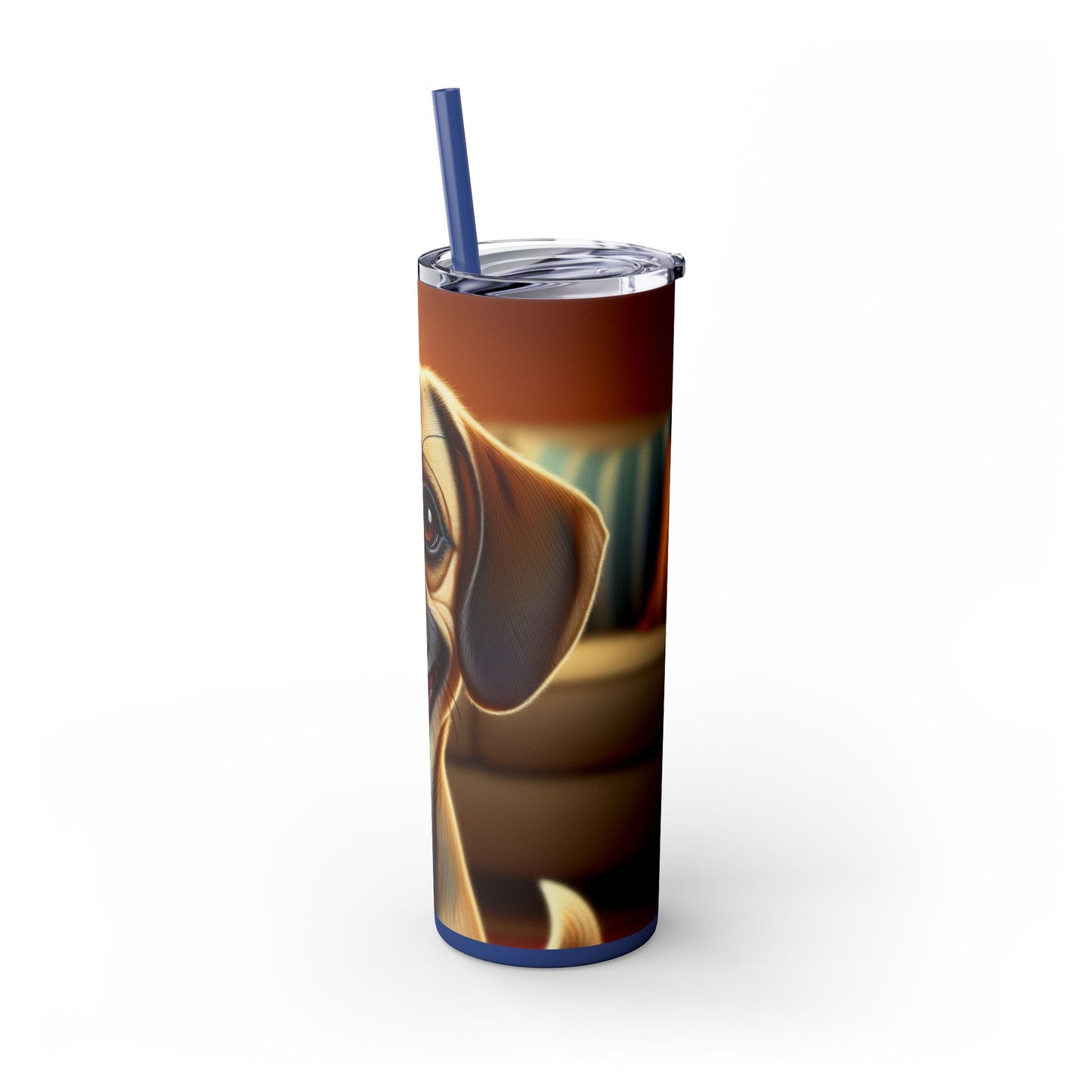 Puggle Tumbler with Straw, 20oz