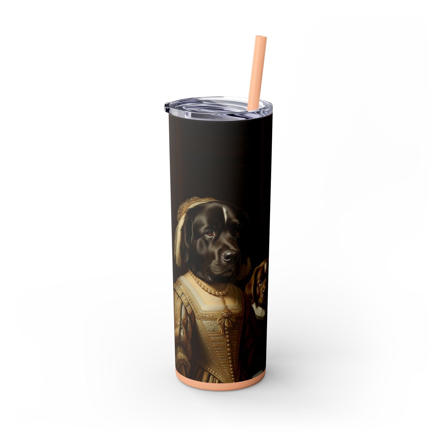 Newfoundland Skinny Tumbler with Straw, 20oz