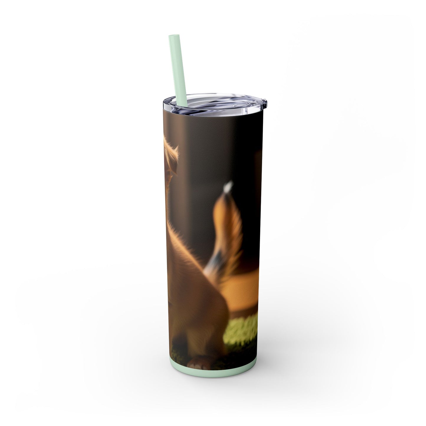 Toi Leo Tumbler with Straw, 20oz