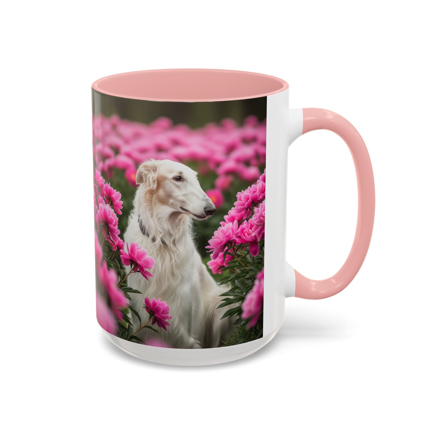 Borzoi Accent Coffee Mug - Perfect Gift for Dog Lovers