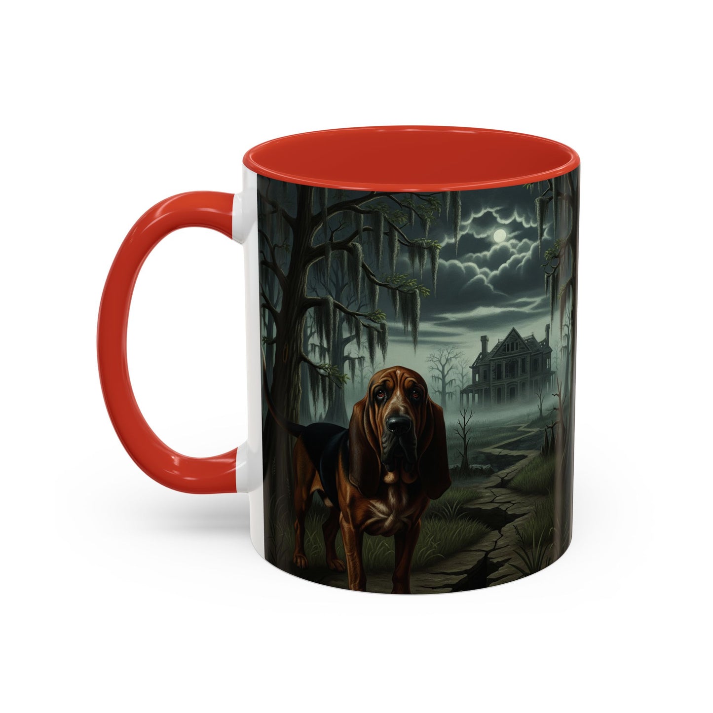 Bloodhound Accent Coffee Mug - Perfect Gift for Dog Lovers