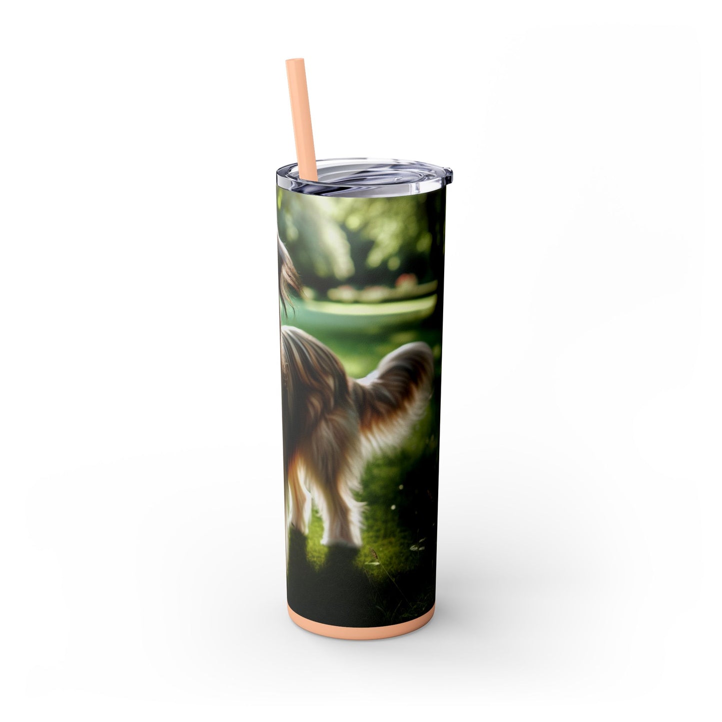 Pyrenean Shepherd Tumbler with Straw, 20oz