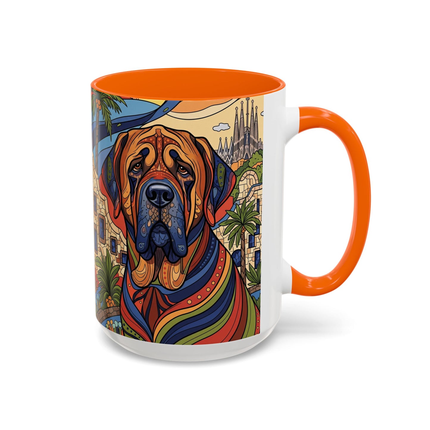 Spanish Mastiff Accent Coffee Mug - Perfect Gift for Dog Lovers