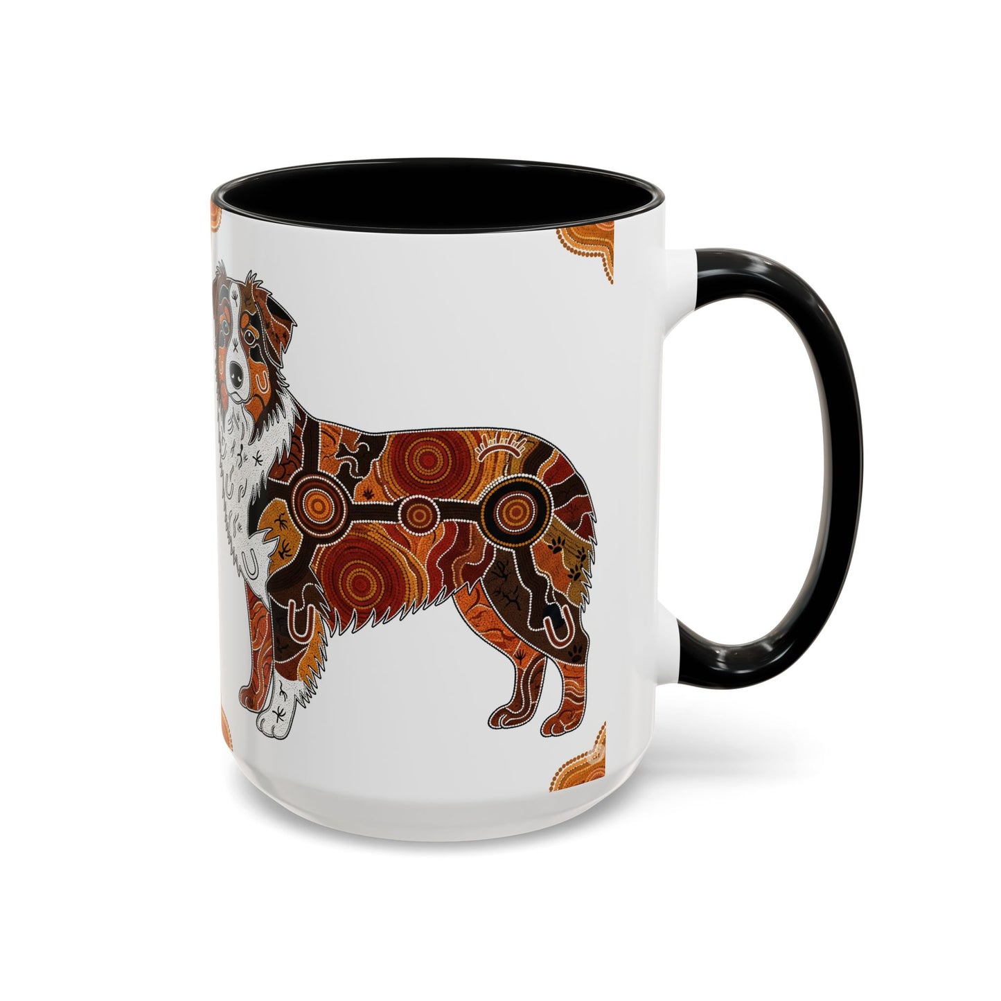 Australian Shepherd Accent Coffee Mug - Perfect Gift for Dog Lovers