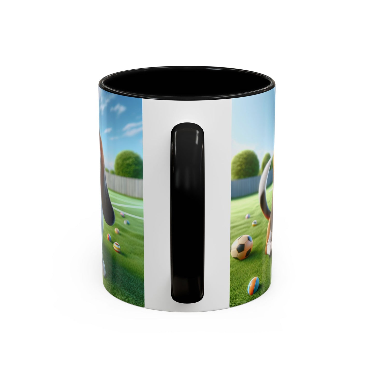 Basset Hound Accent Coffee Mug - Perfect Gift for Dog Lovers