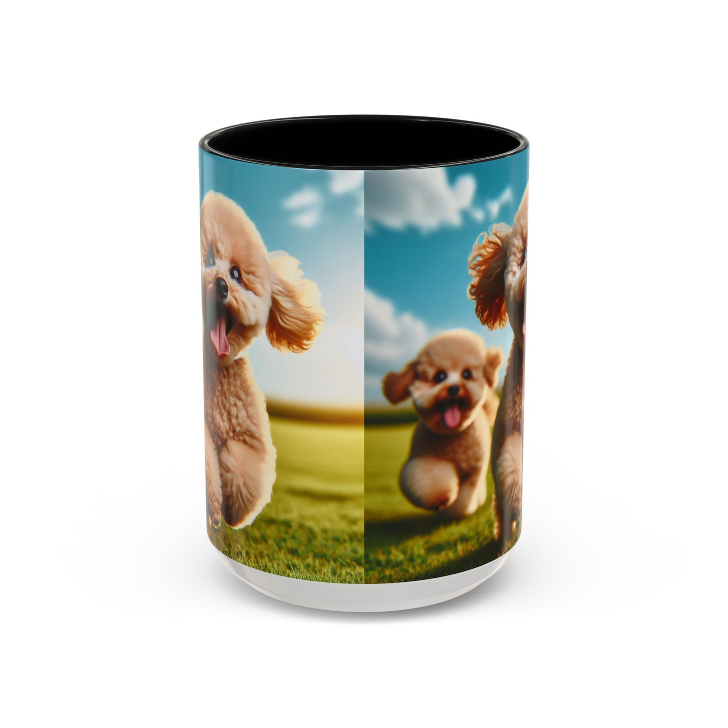 Toy Poodle Accent Coffee Mug - Perfect Gift for Dog Lovers