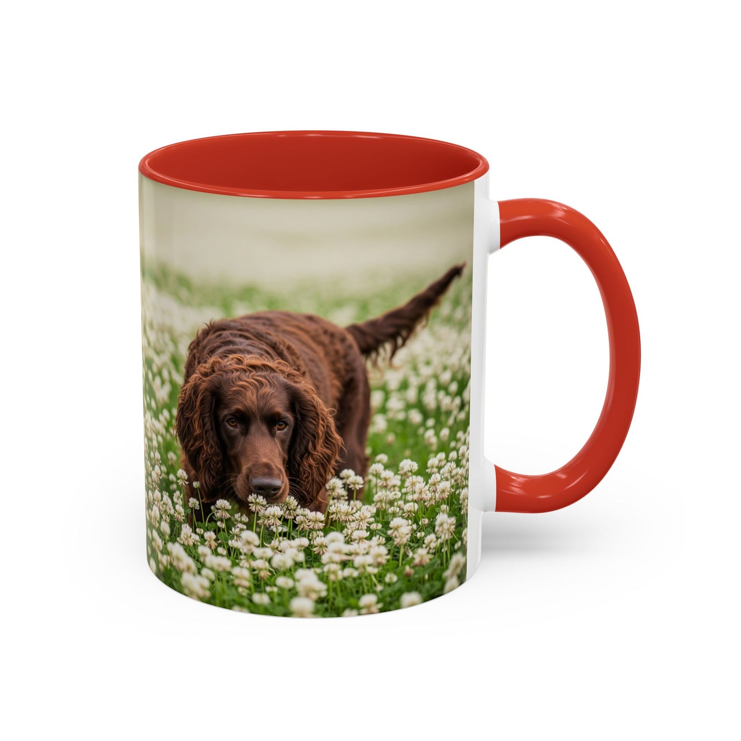 Irish Water Spaniel Accent Coffee Mug - Perfect Gift for Dog Lovers