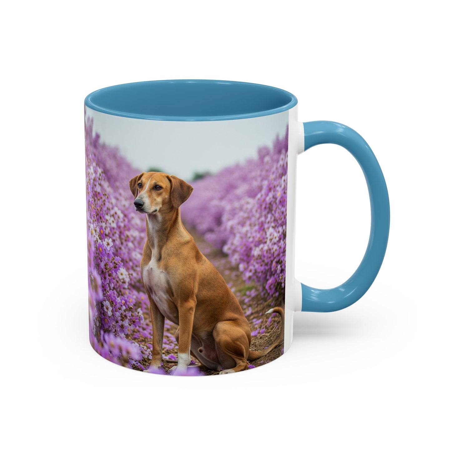 Banjara Hound Accent Coffee Mug - Perfect Gift for Dog Lovers