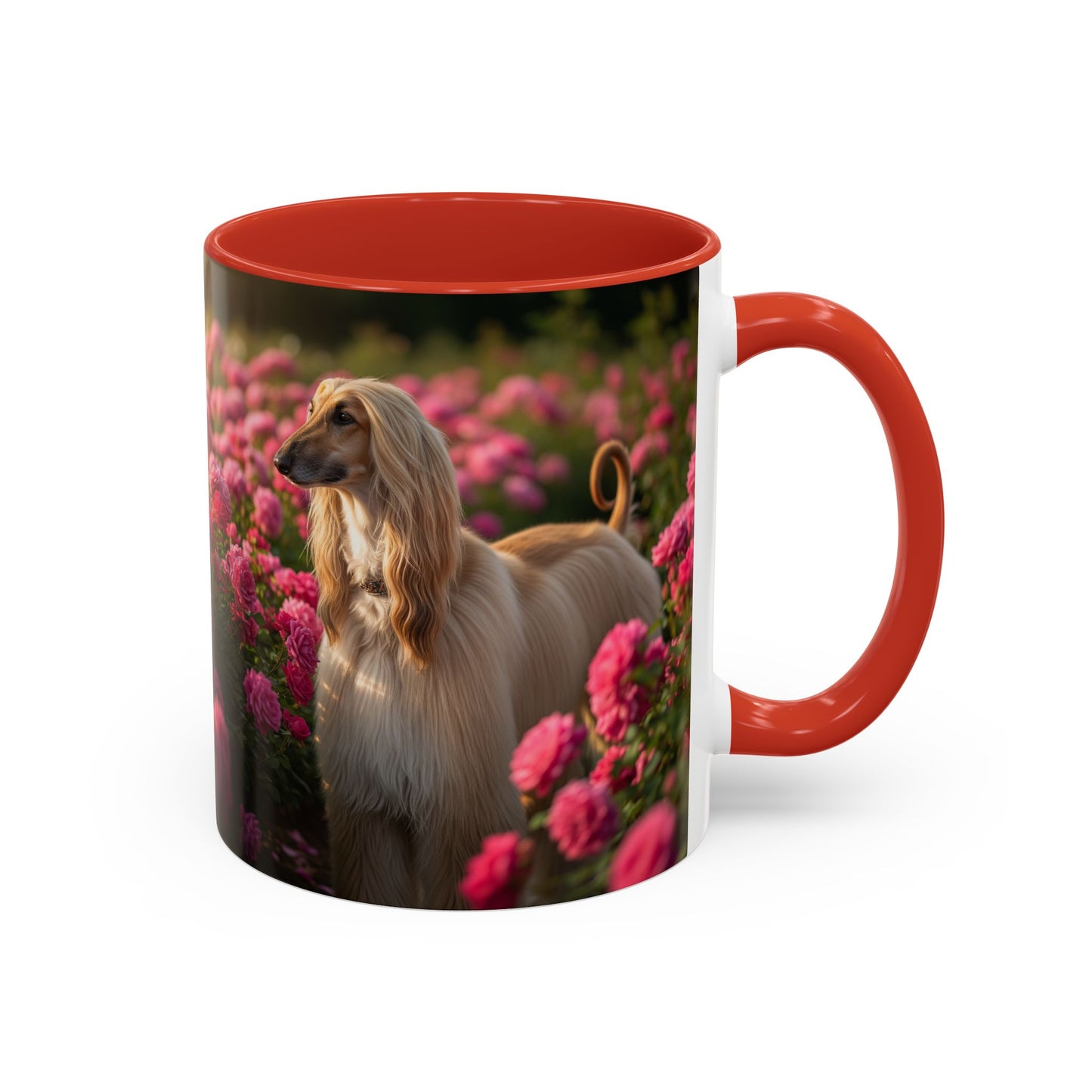 Afghan Hound Accent Coffee Mug - Perfect Gift for Dog Lovers