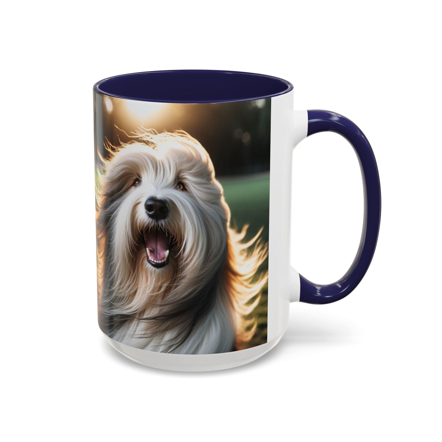 Bearded Collie Accent Coffee Mug - Perfect Gift for Dog Lovers