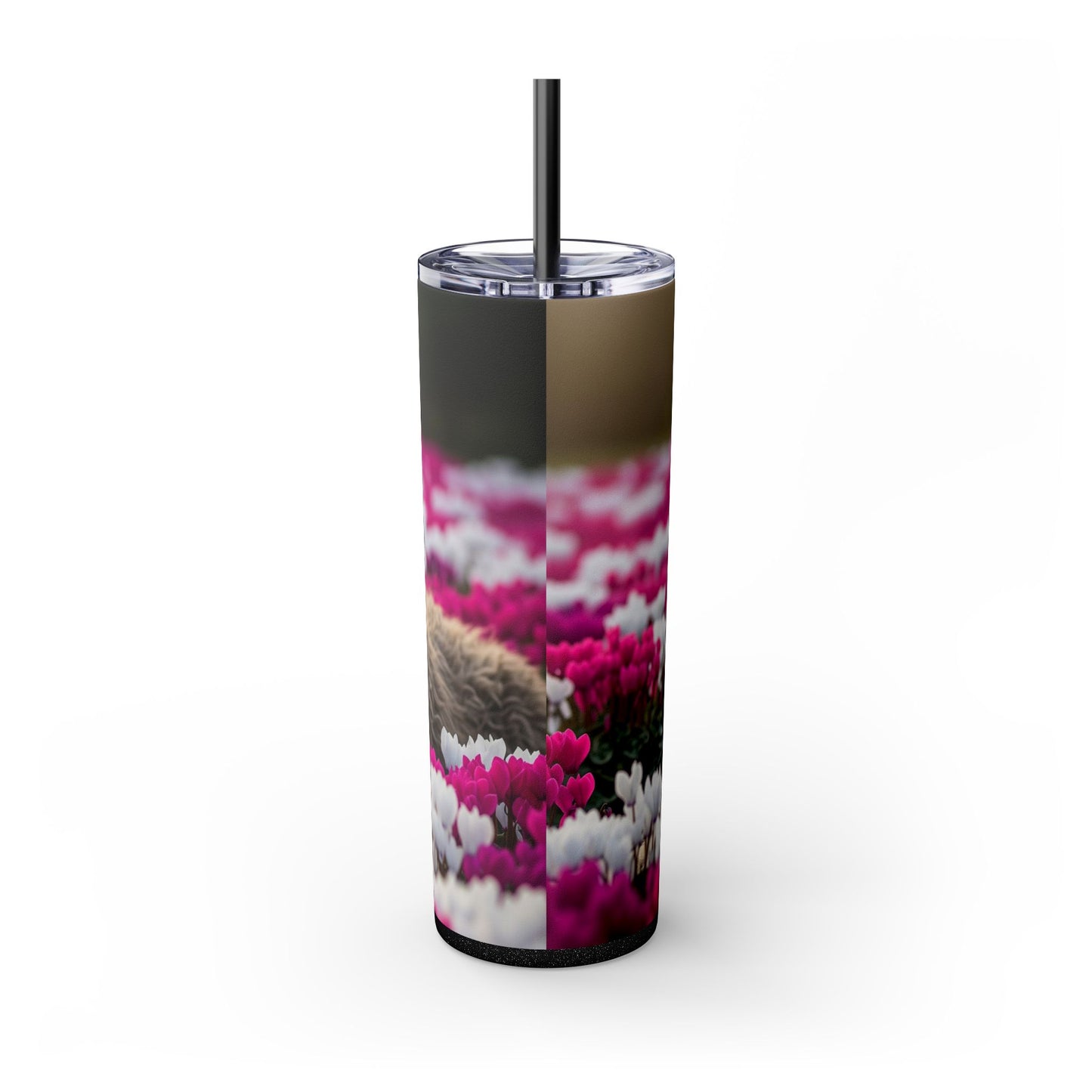 Bergamasco Sheepdog Tumbler with Straw, 20oz