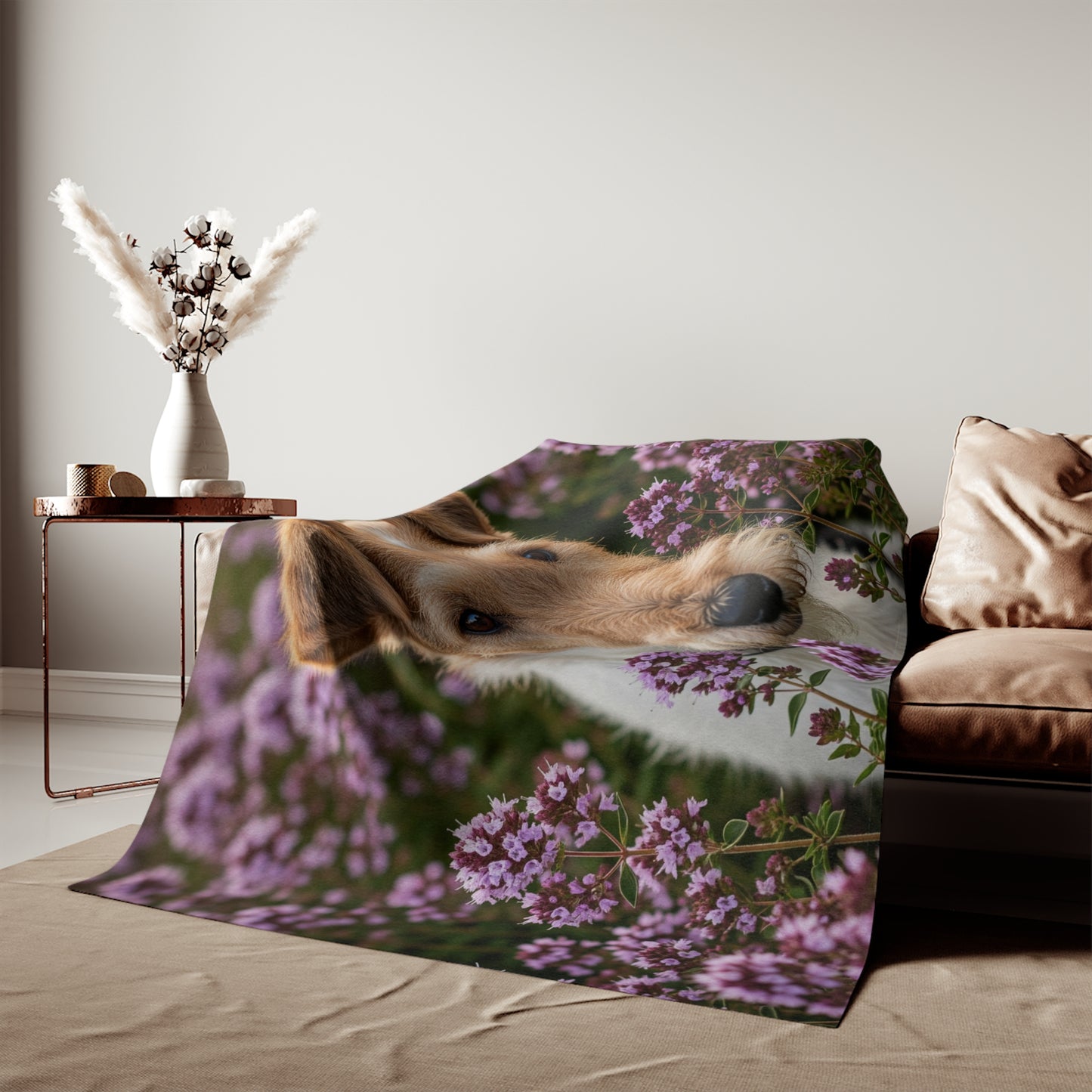 Fox Terrier Sweatshirt Blanket