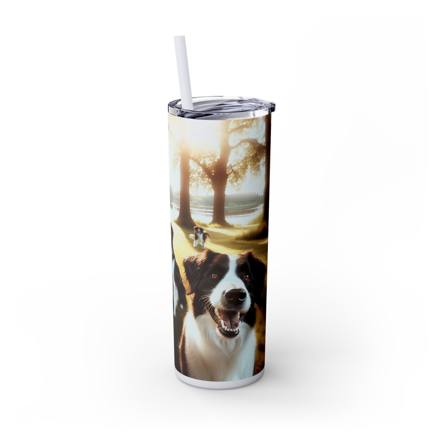 Stabyhouns Tumbler with Straw, 20oz