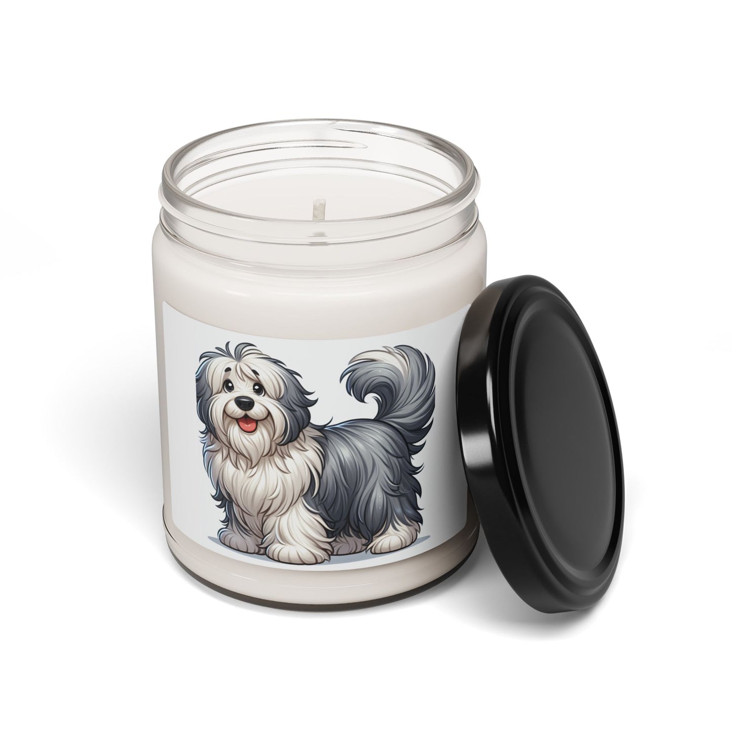 Old English Sheepdog- Scented Soy Candle, 9oz