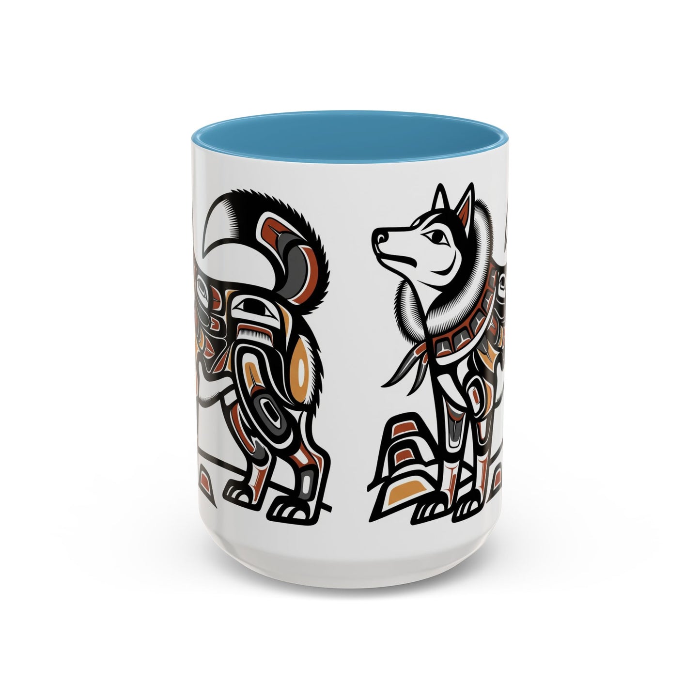 Siberian Husky Accent Coffee Mug - Perfect Gift for Dog Lovers