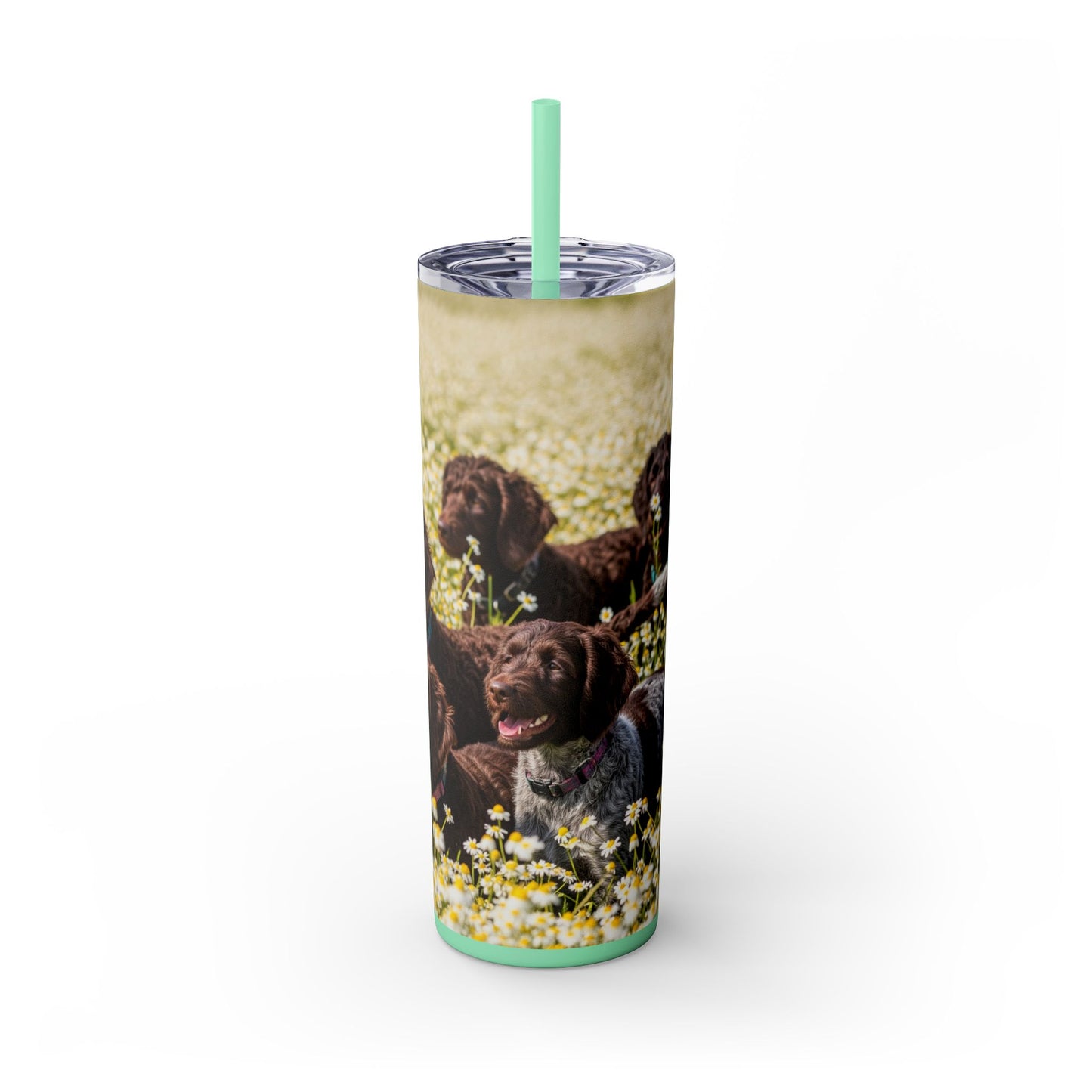 Pudelpointer Tumbler with Straw, 20oz